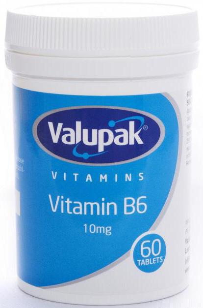 VALUPAK Vitamin B6 10mg 60 - Pro Chemist